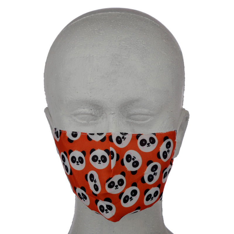 Cutiemals Panda (Faces) Reusable Face Mask (Small - Child)