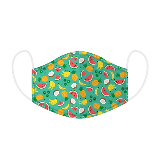 Tropical Fruit Reusable Face Mask (Large - Adult)