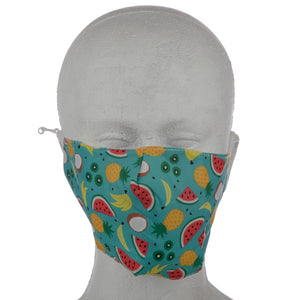Tropical Fruit Reusable Face Mask (Large - Adult)