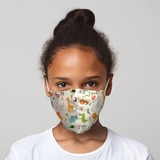 Zooinverse Animal Reusable Face Mask (Small - Child)