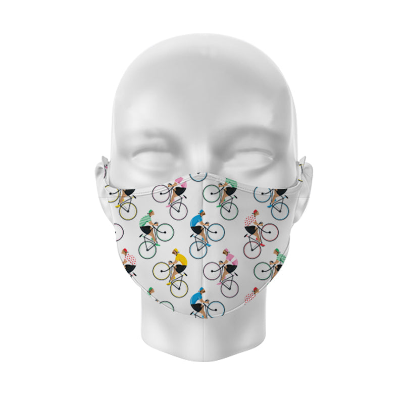 Bicycle Reusable Face Mask (Large - Adult)