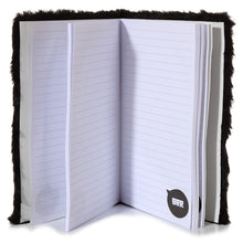 Adoramals Fluffy Plush A5 Notebook - Penguin
