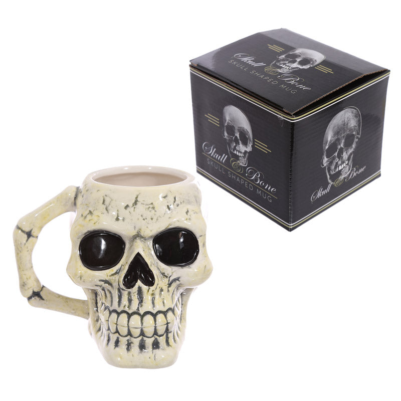 Ancient Skull Head Halloween Mug