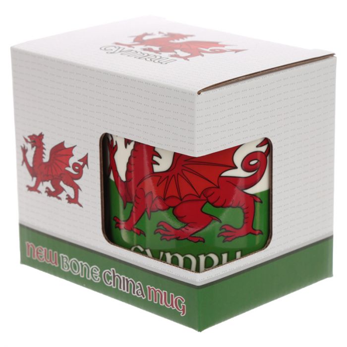 Wales 'Welsh Dragon' Flag - Cymru Mug