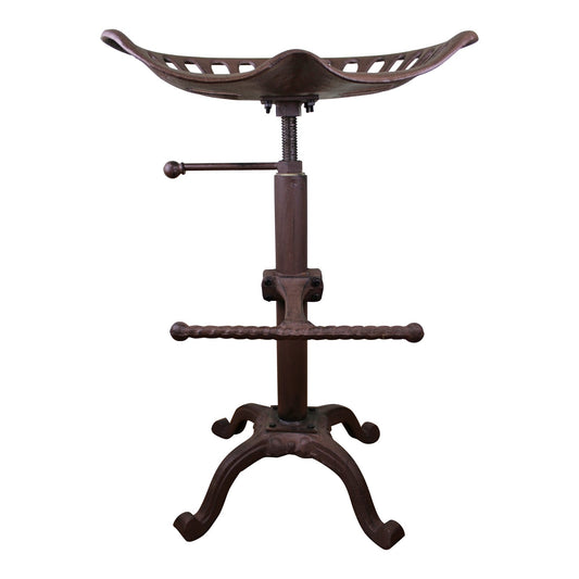 Cast Iron Tractor Seat Kitchen/Bar Stool - UK Only