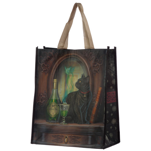 'Absinthe' Cat Reusable Bag (A Lisa Parker Design)
