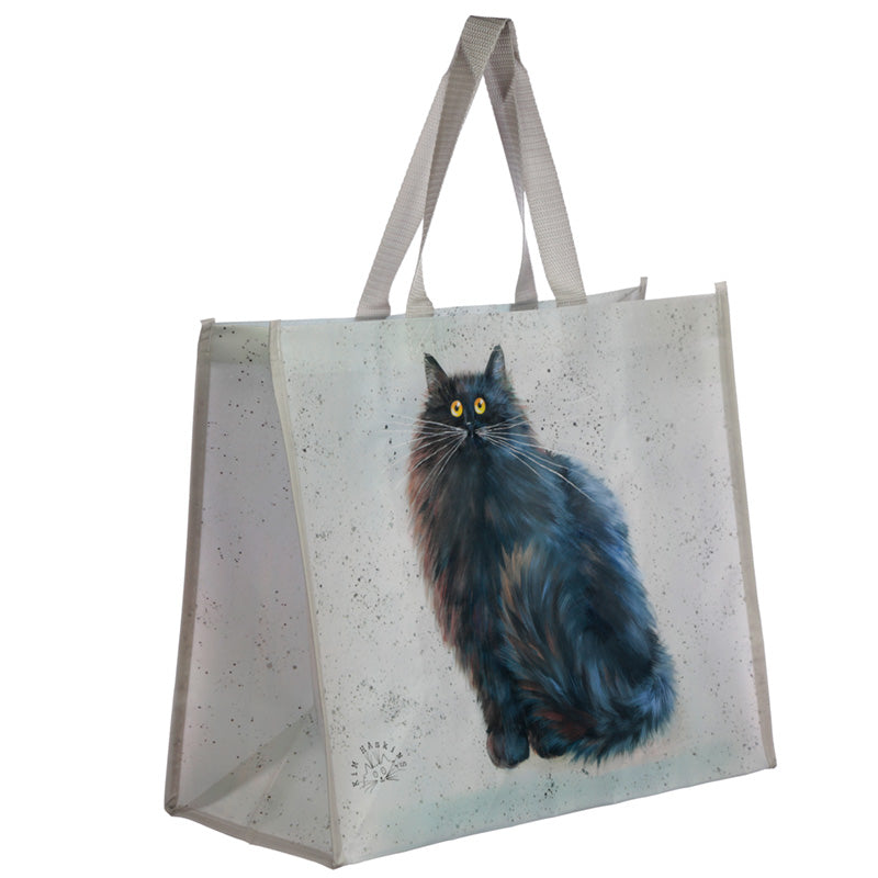 Black Cat Reusable Bag (A Kim Haskins Design)