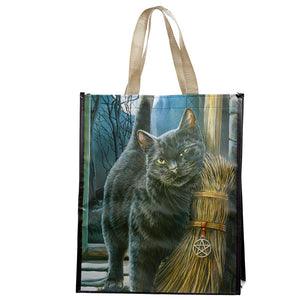 'A Brush with Magick' Reusable Bag (A Lisa Parker Cat Design)