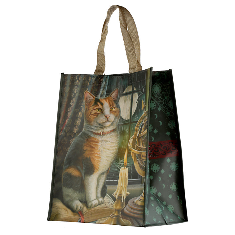 'Adventure Awaits' Reusable Bag (A Lisa Parker Cat Design)