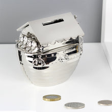 Personalised Silver Plated Noahs Ark Money Box