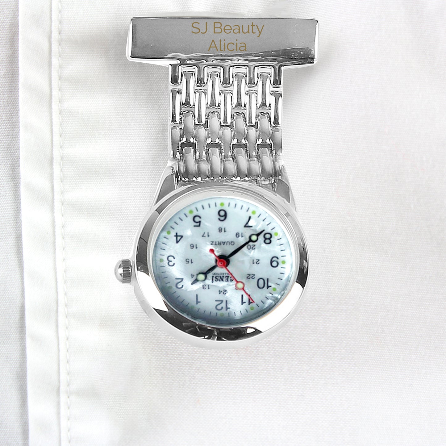 Personalised Fob Watch - Nurses, Beauticians, Healthcare Workers