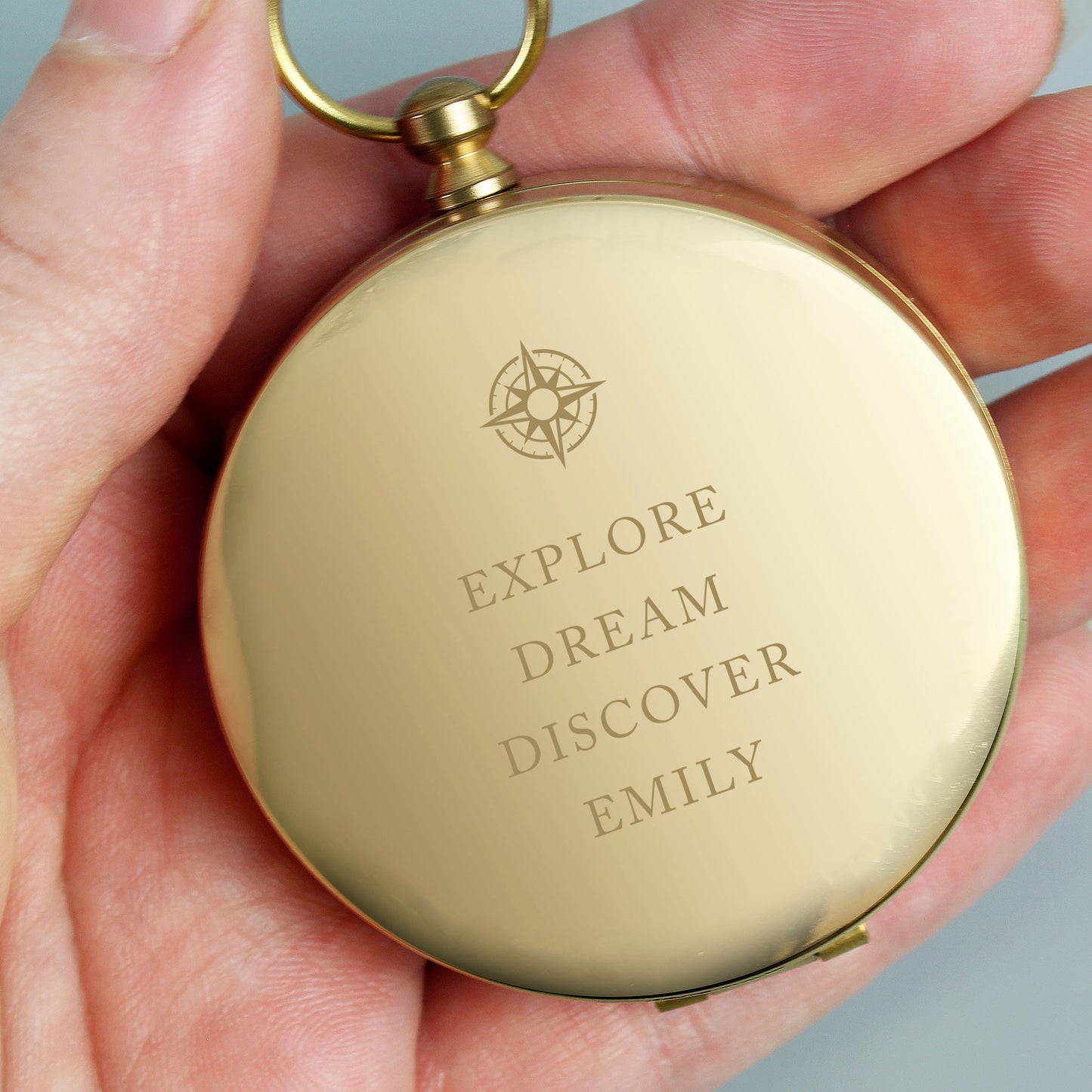 Personalised Keepsake Compass (Free Text)