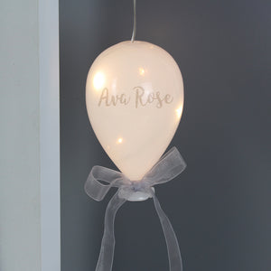 Personalised LED Glass Balloon - Great Decoration for Parties.