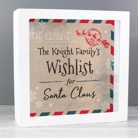 Personalised Christmas Wishes, Lists and Letters for Santa Keepsake Box