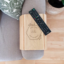 'Take Time for Yourself' Wooden Sofa Tray