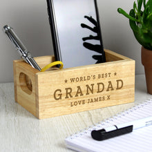 Personalised 'World's Best' Mini Wooden Crate
