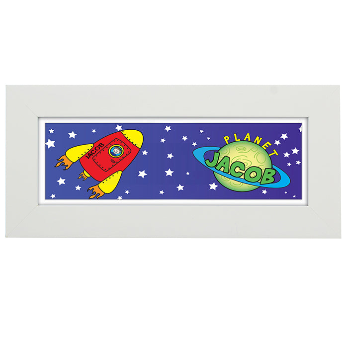 Personalised Space Name Frame