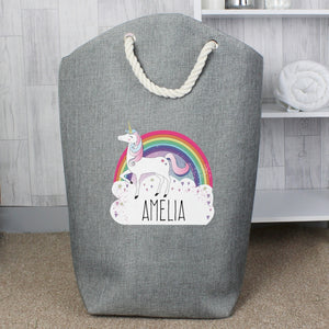 Personalised Unicorn Storage/Laundry Bag