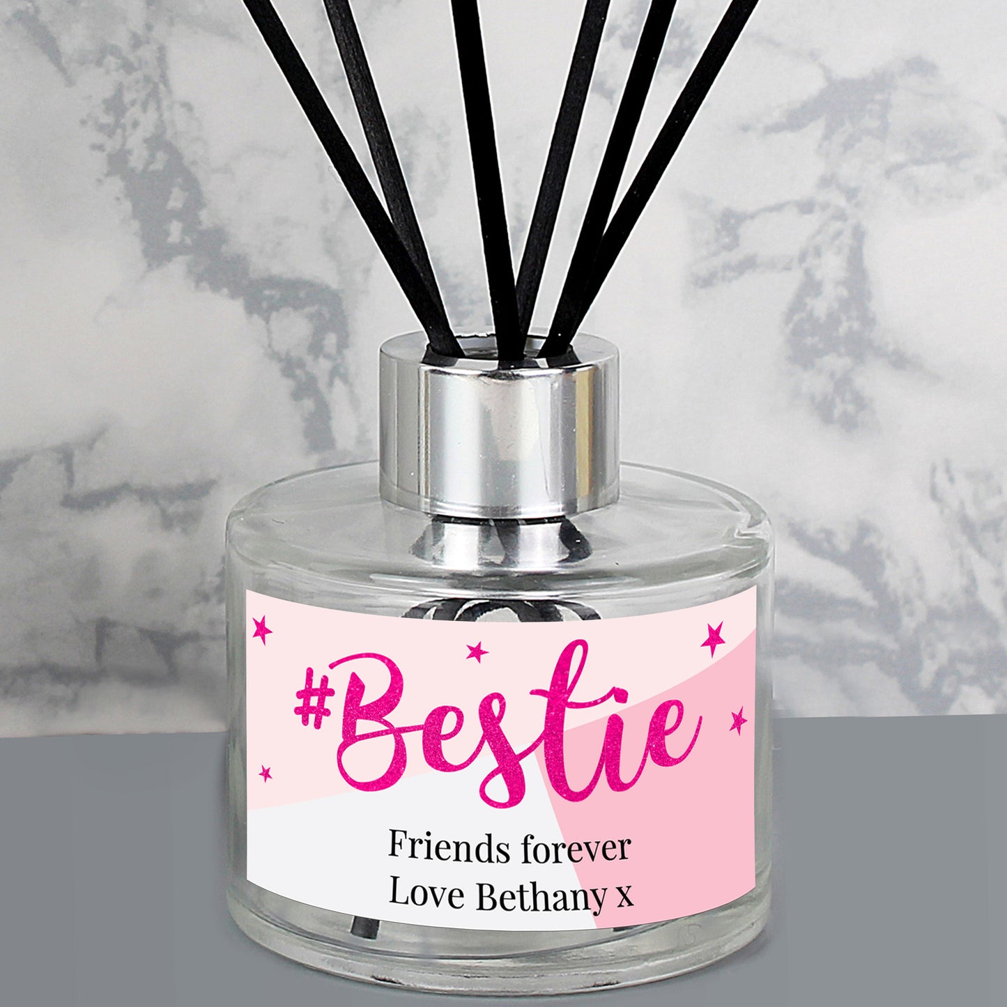 Personalised #Bestie Reed Diffuser - Updated Design