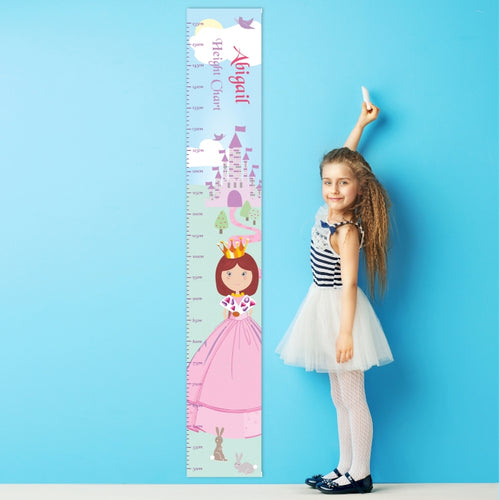 Personalised Fairy Tale Princess Height Chart