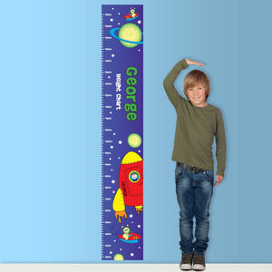 Personalised Space Height Chart