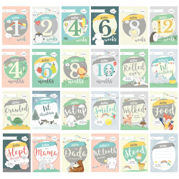 Personalised Baby Cards: For Milestone Moments