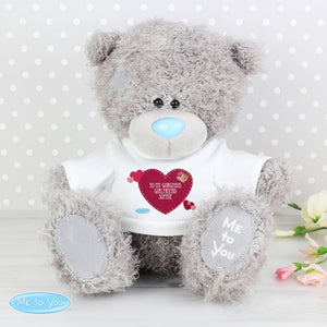 Personalised 'Me To You' Bear with Heart T-Shirt