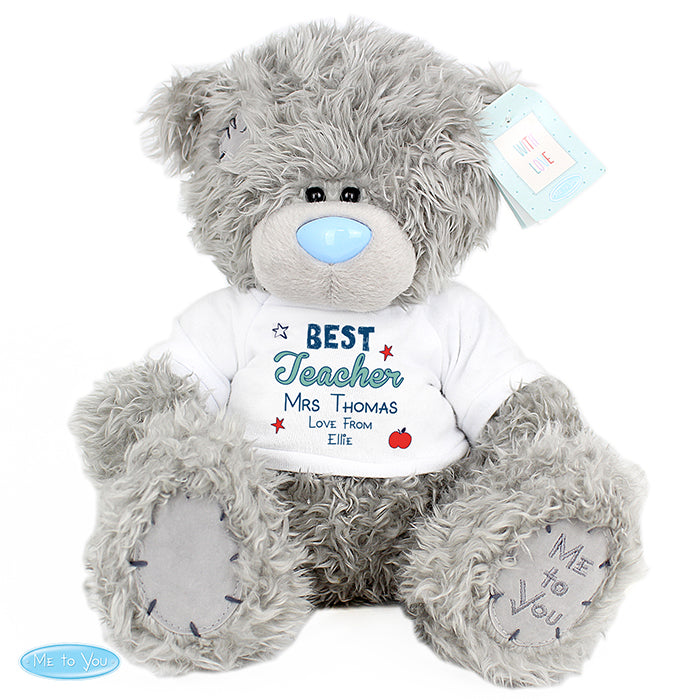 Personalised Me to You Bear with Best Teacher T-Shirt