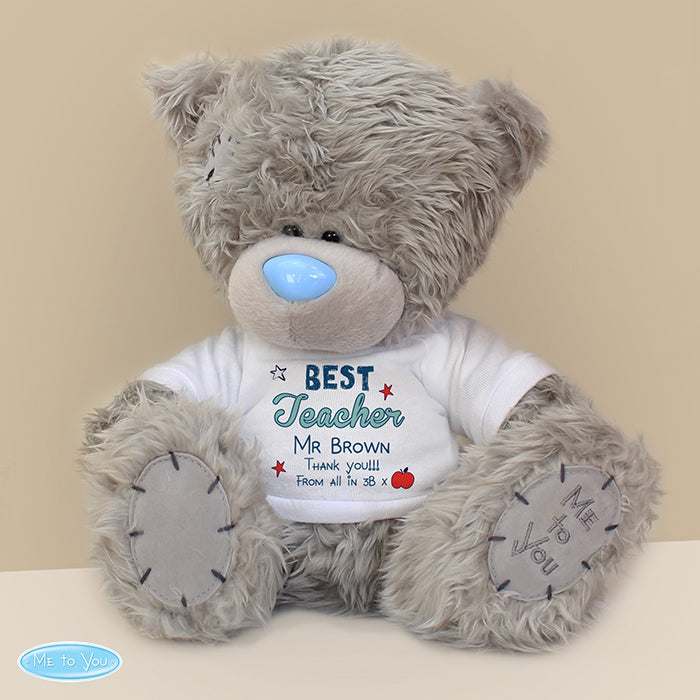 Personalised Me to You Bear with Best Teacher T-Shirt