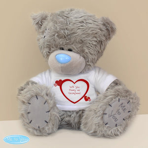 Personalised Me to You Bear with Heart T-Shirt
