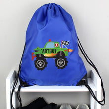 Personalised Monster Truck Gym / Kit Bag