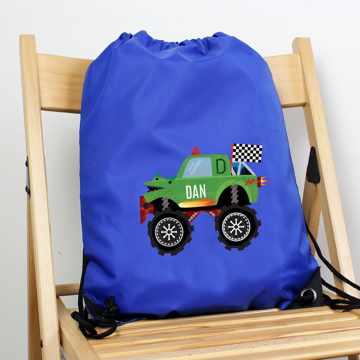 Personalised Monster Truck Gym / Kit Bag
