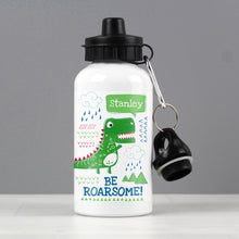 Personalised 'Be Roarsome' Dinosaur Water / Drink Bottle