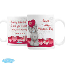 Personalised Me To You Heart Mug - Perfect for Valentine's Day, Anniversaries, Birthdays