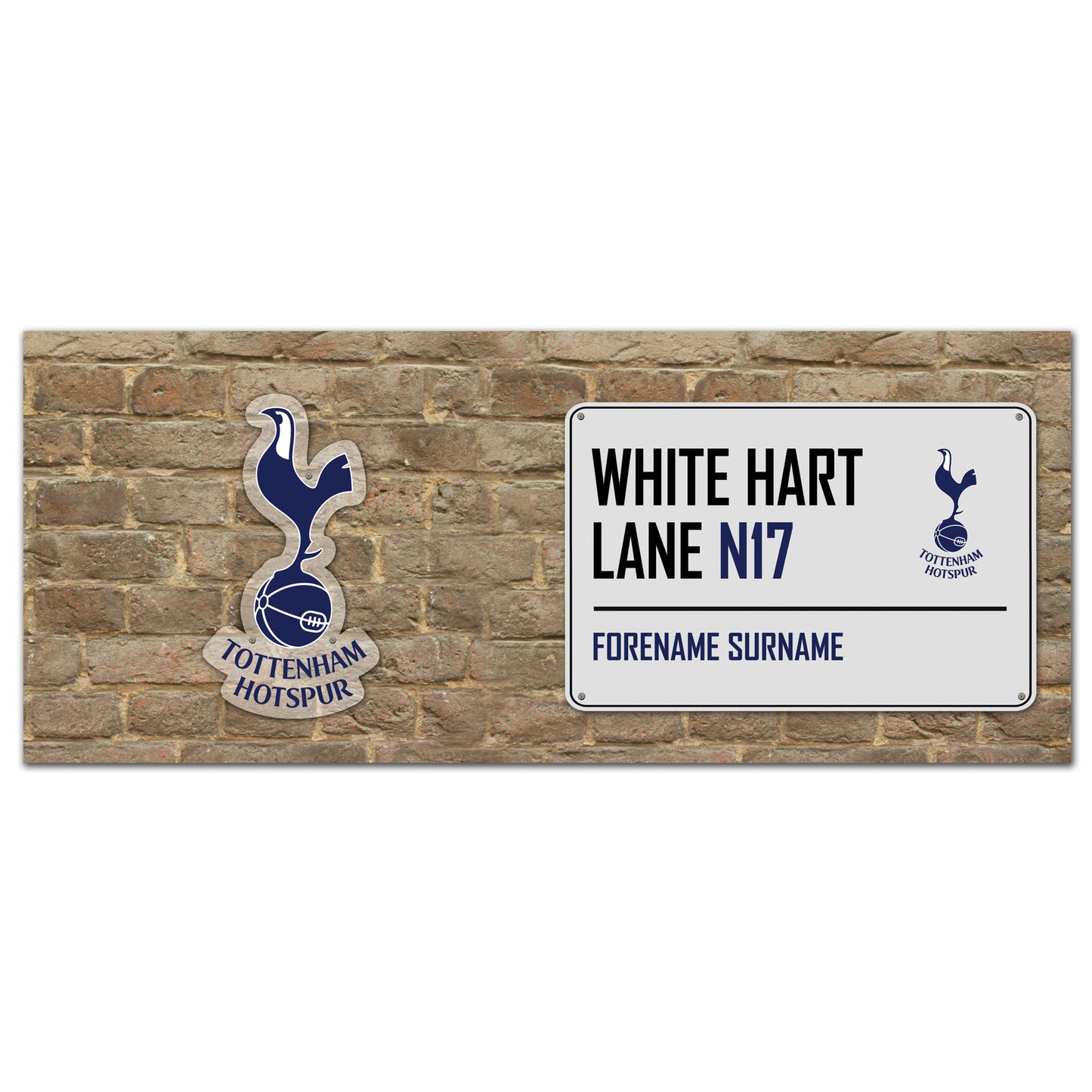 Personalised Football Team Street Sign Mugs - 8 Clubs Available