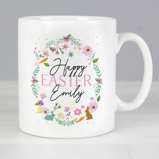 Personalised Easter Springtime Mug