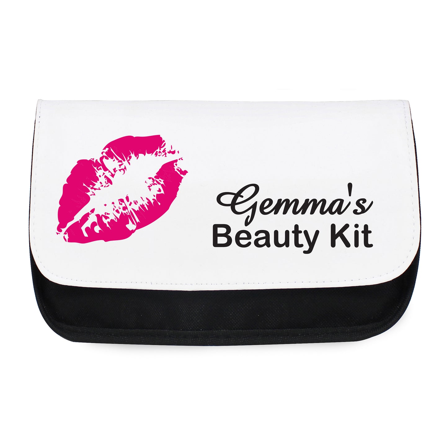 Personalised Make Up Bag - Lip Design