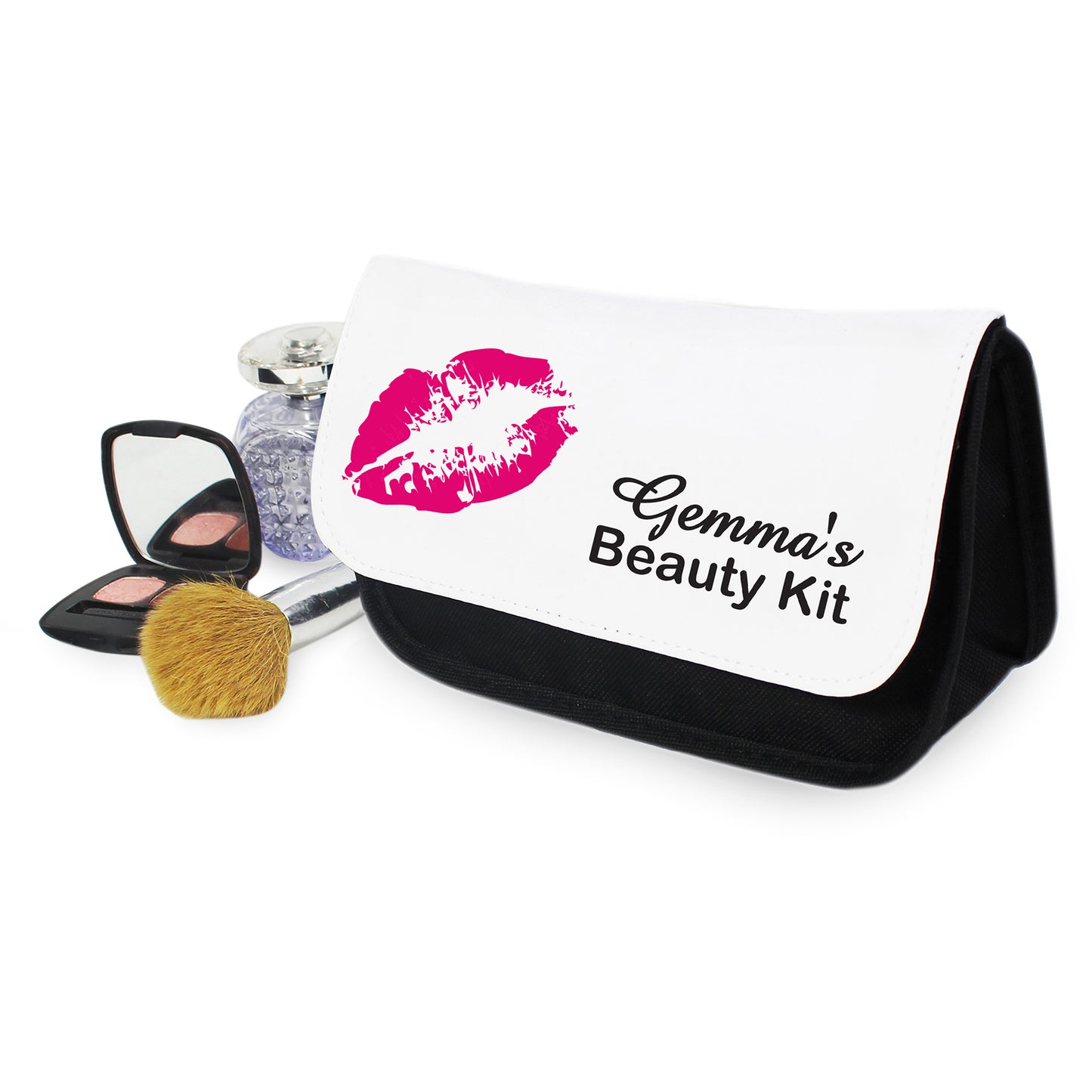 Personalised Make Up Bag - Lip Design