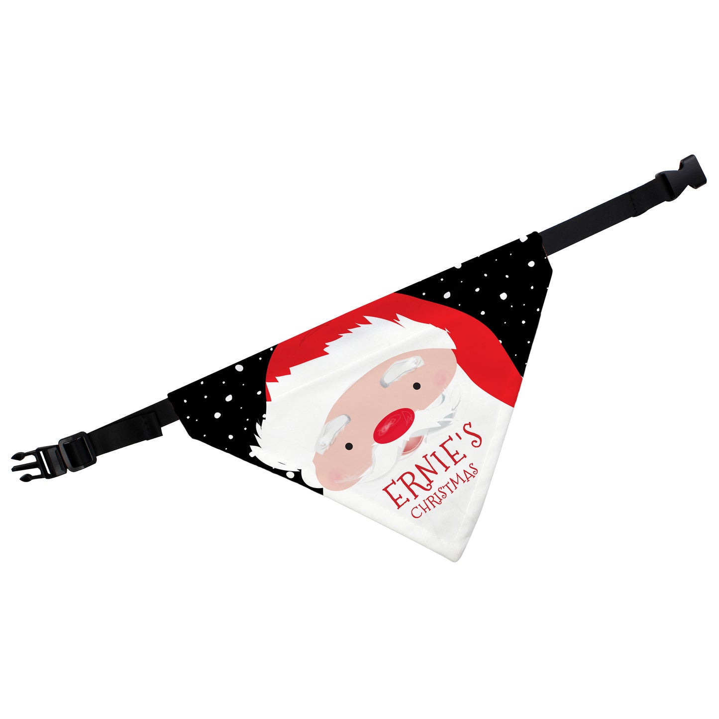 Personalised Santa Dog Christmas Bandana