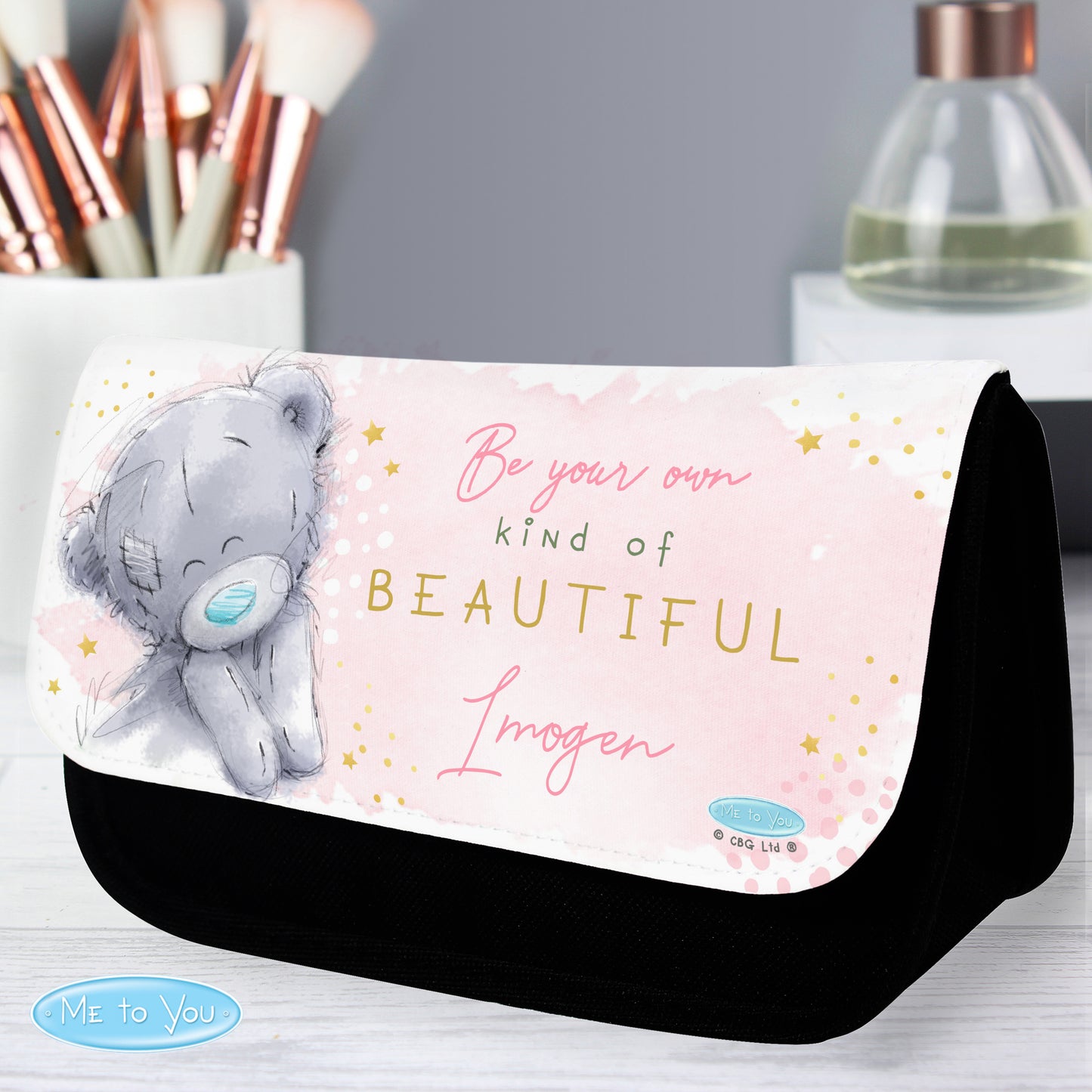 Personalised 'Me To You' Be-You-Tiful Make Up Bag