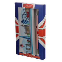 London Icons Pencil Case & Pen Set