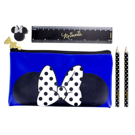 Minnie Mouse Pencil Case plus Stationary Set