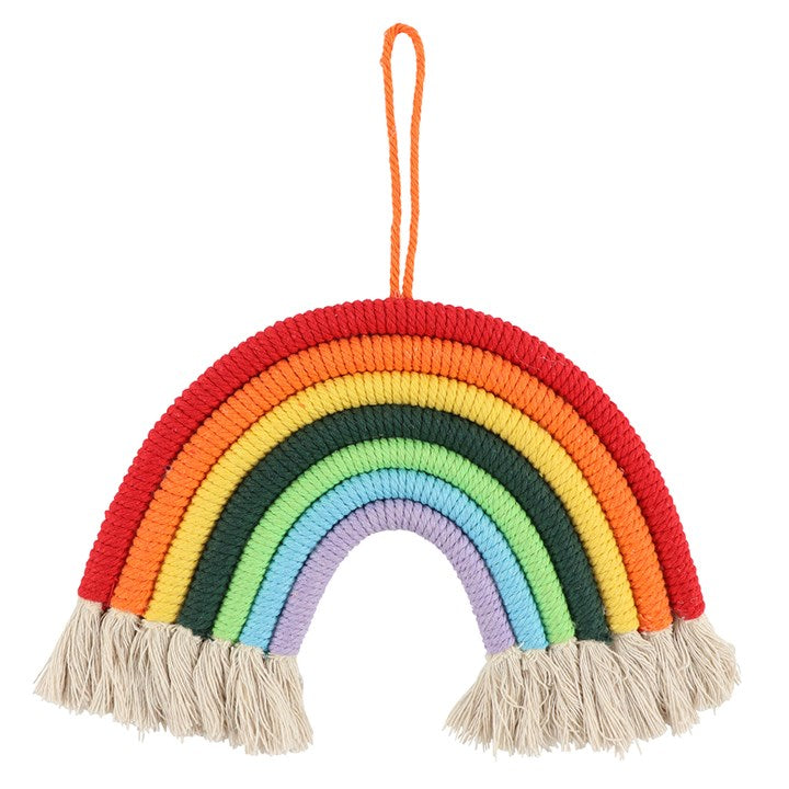 Hanging String Rainbow Wall Decoration