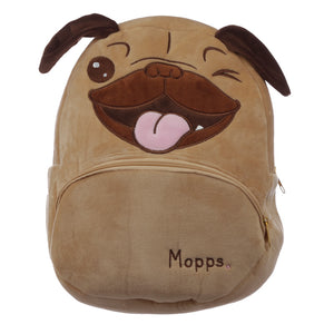 Mopps Pug Plush Children's Backpack / Rucksack