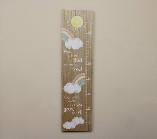 Rainbow Height Chart - UK Only