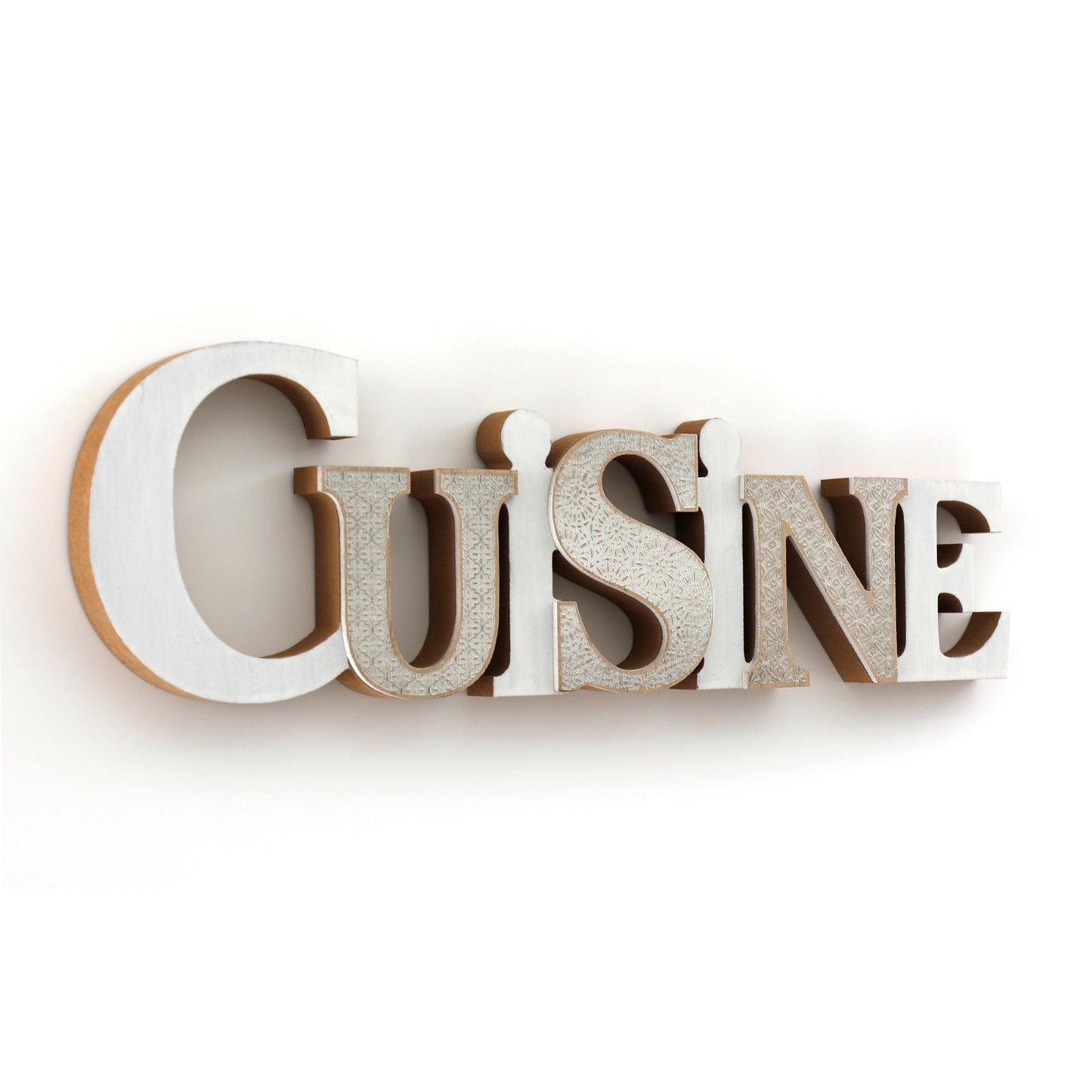 Hanging Wooden "Cuisine" Wall Decoration 42cm