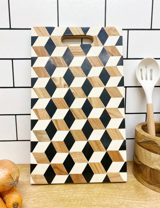 Cube Design Serving Tray