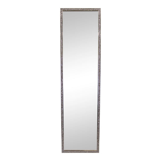 Tall, Slim Jewelled Frame Mirror - 125cm (UK Only)