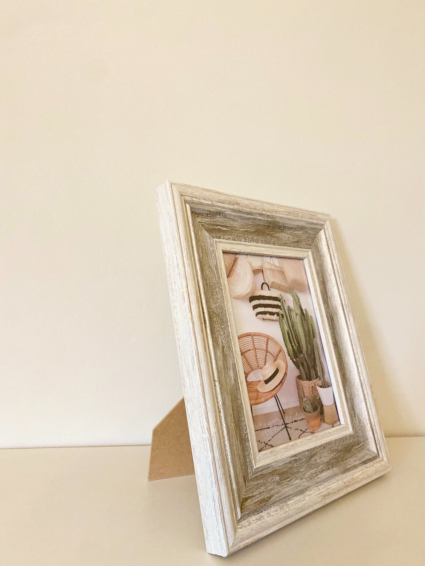 Antique White Photo Frame (5"x7")