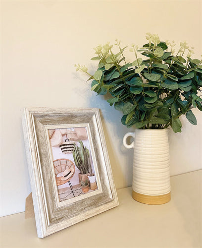 Antique White Photo Frame (5